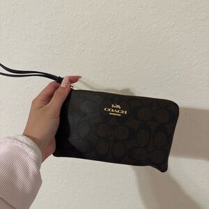 Coach Large Signature Wristlet